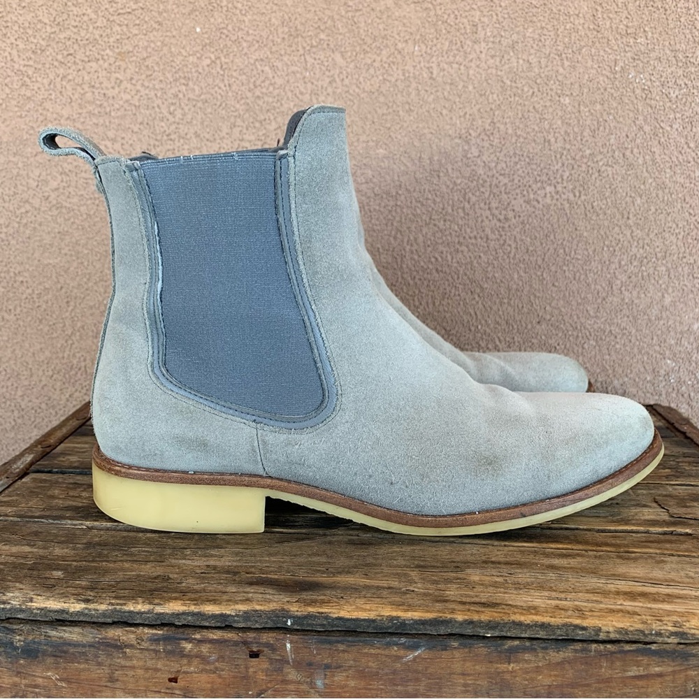 Thursday Boot Co. Grey Suede Chelsie Boot